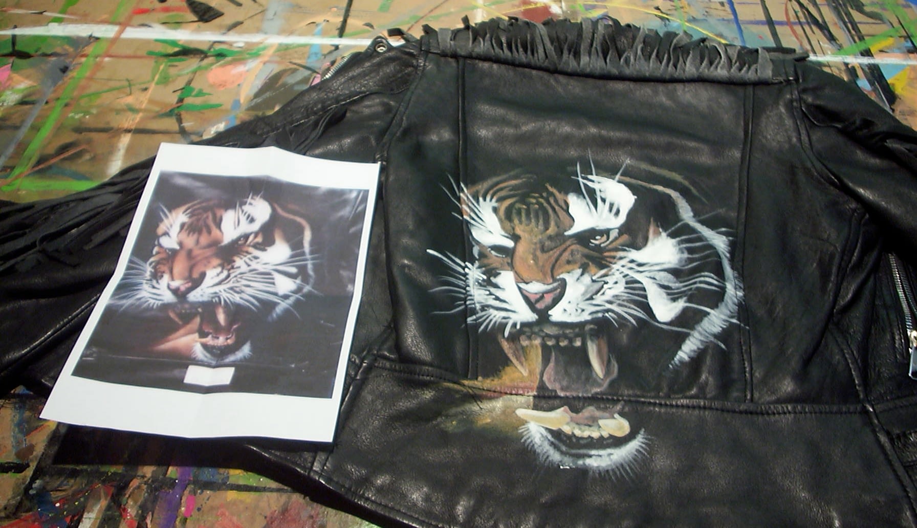Tiger Jacket Art