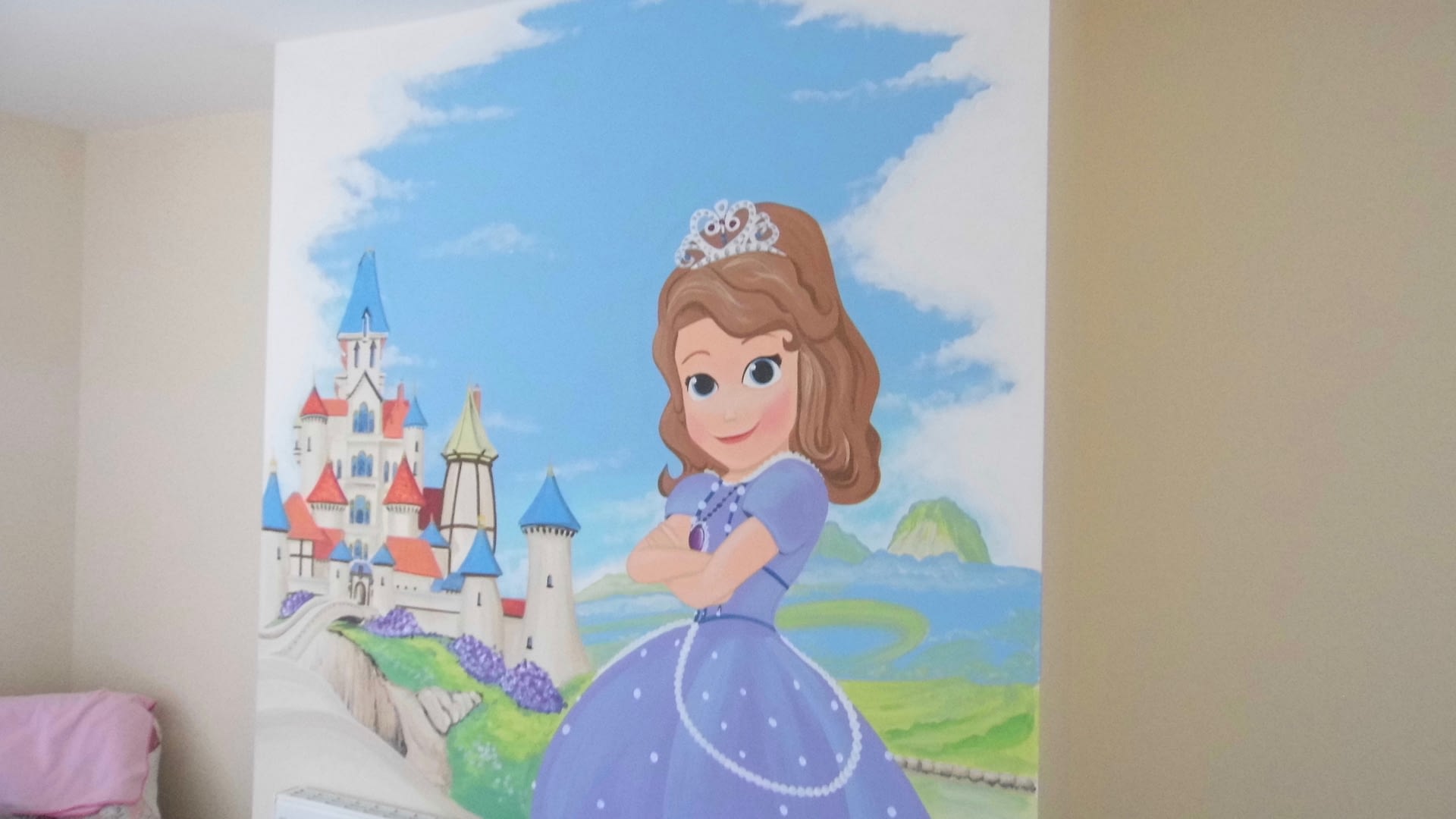 Sofia The First Mural