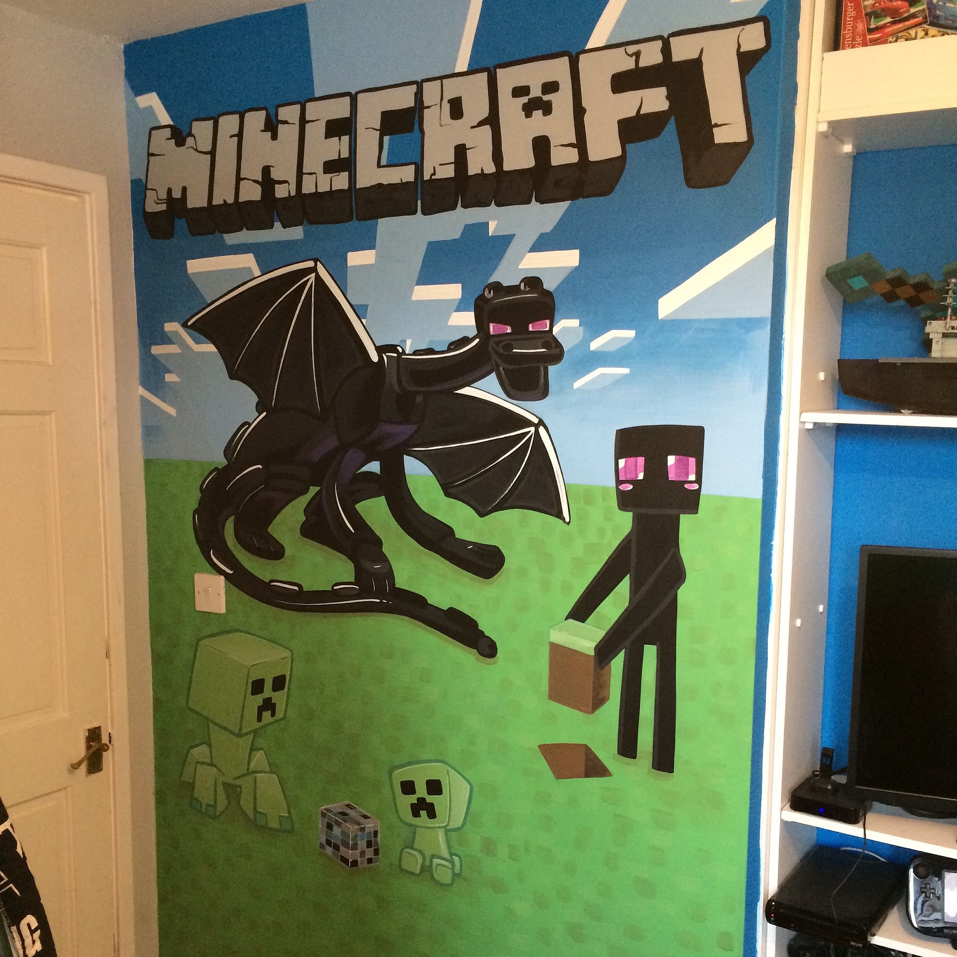 Minecraft Mural
