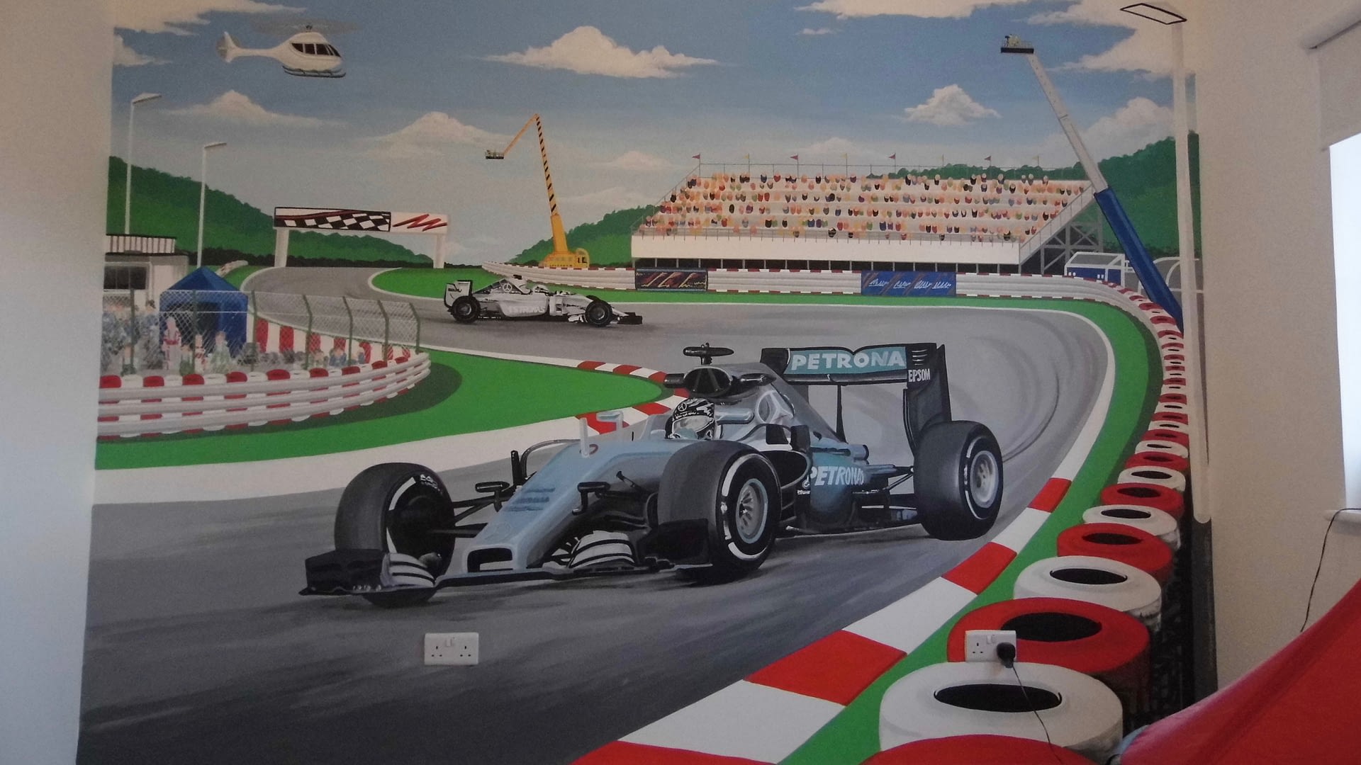 F1 Mural 
