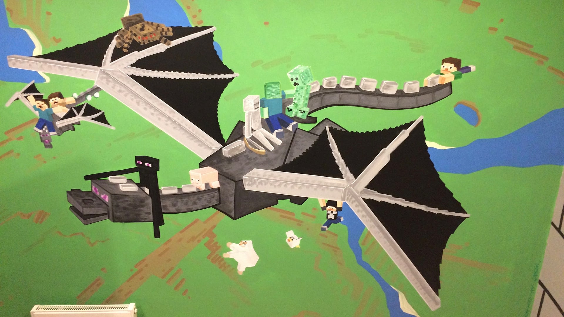 Minecraft Mural 2