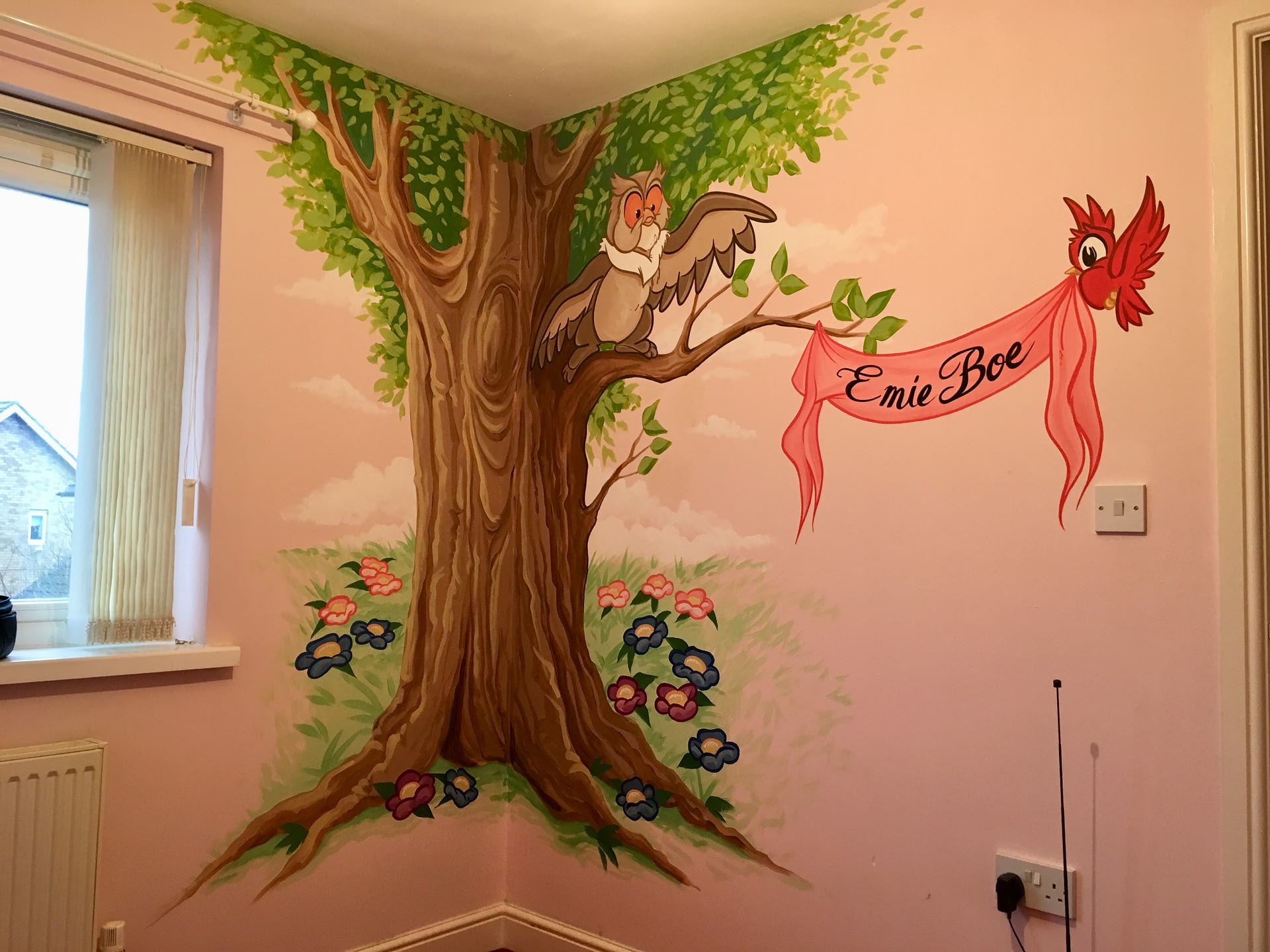 Bambi Tree Nursery Mural 