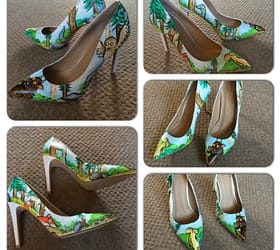 Custom Painted Gruffalo Shoes