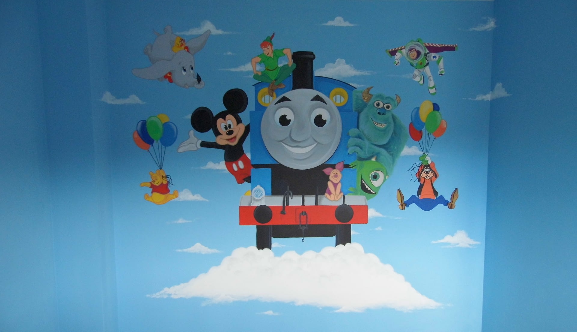 Thomas & Friends Nursery Mural