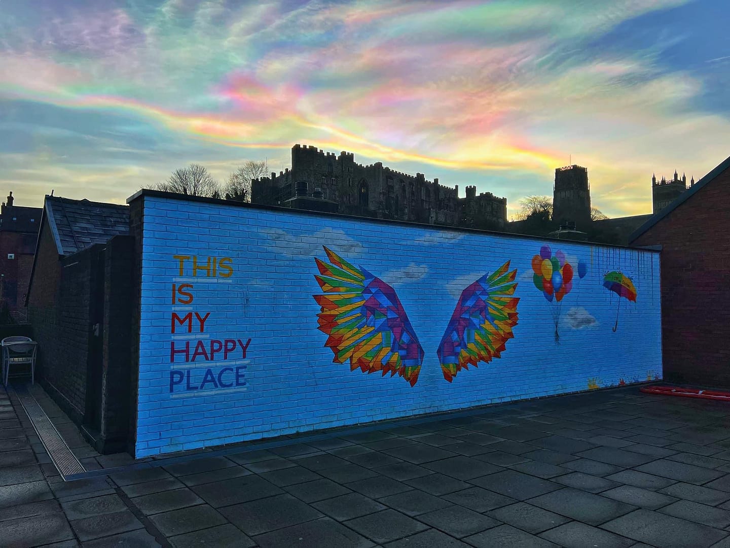 Durham, Selfie Wall, Riverwalk Durham