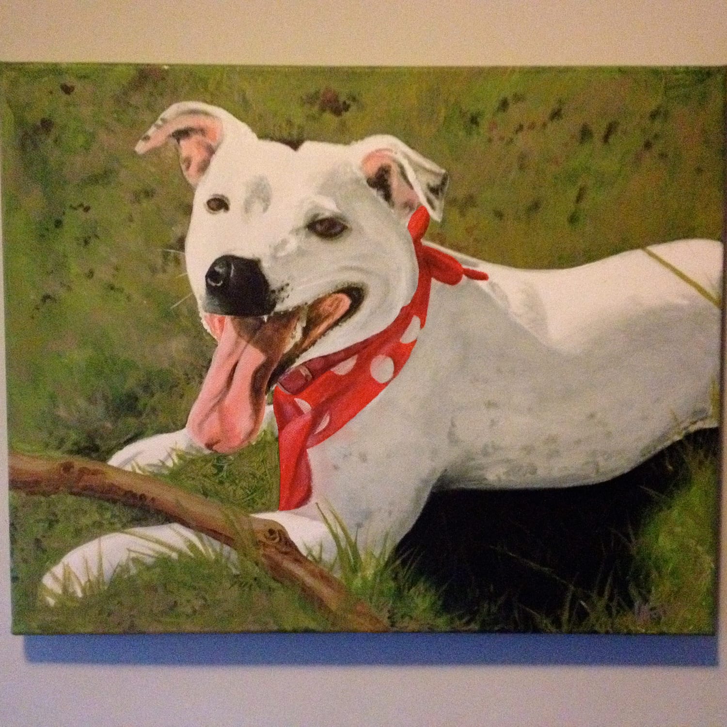 Dog Canvas Commission