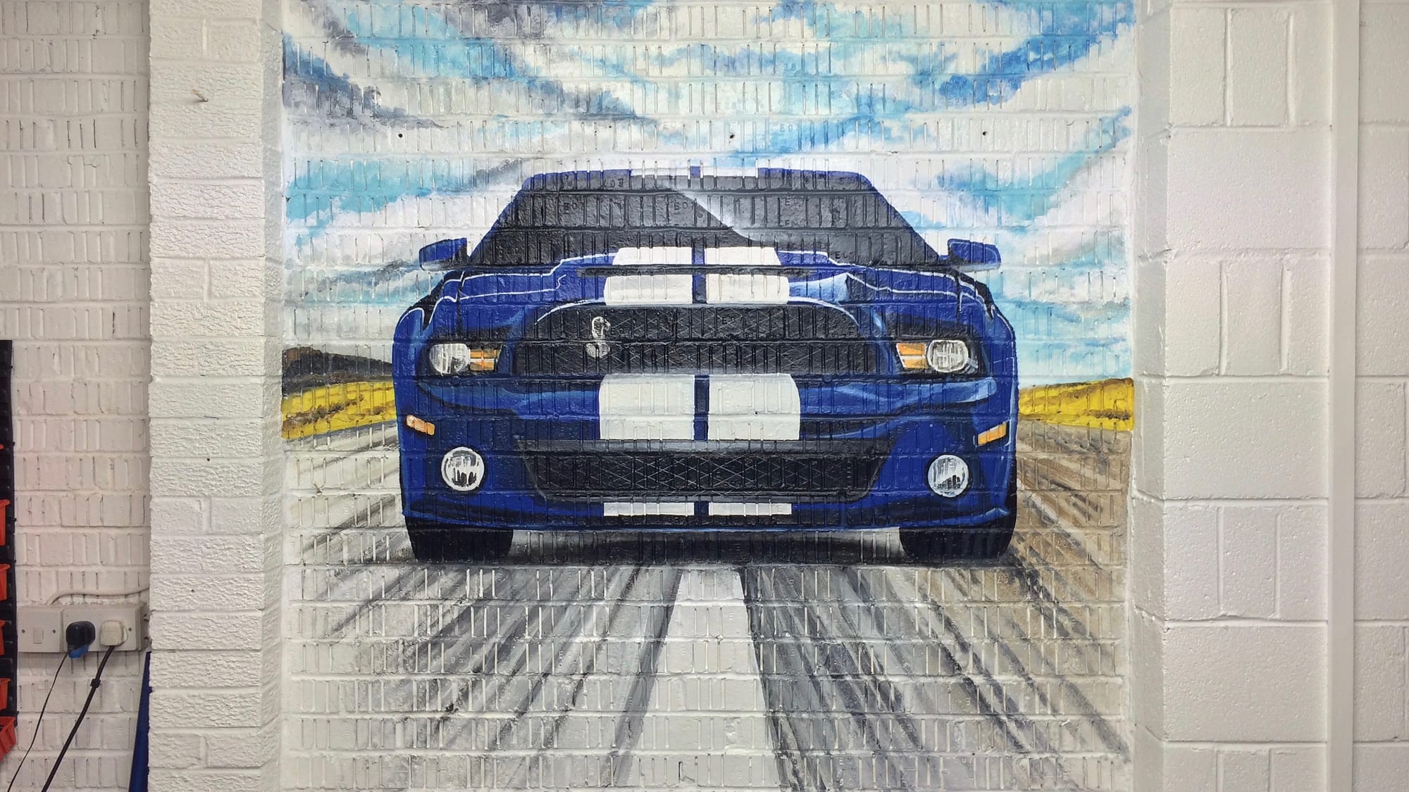 Mustang GT500 Mural
