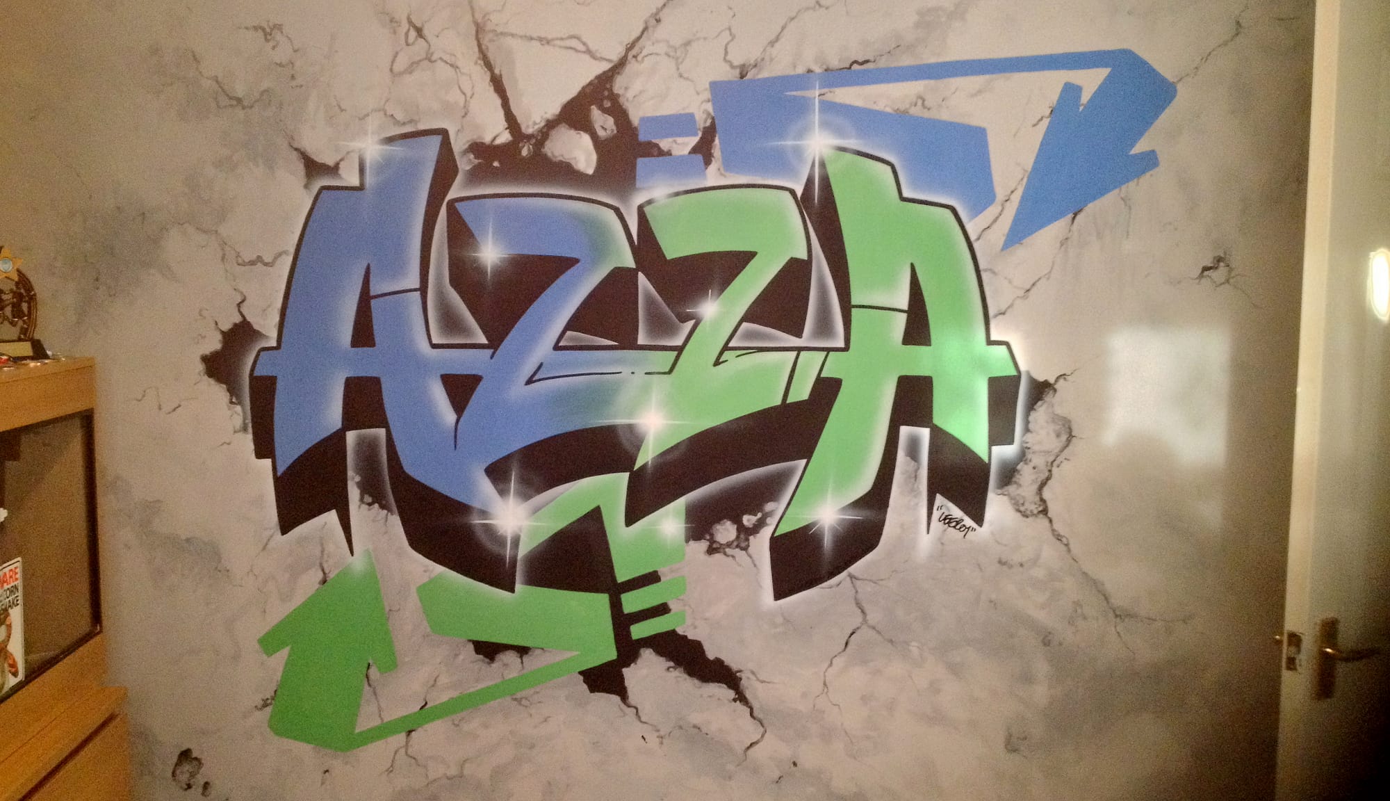 Azza Bespoke Graffiti