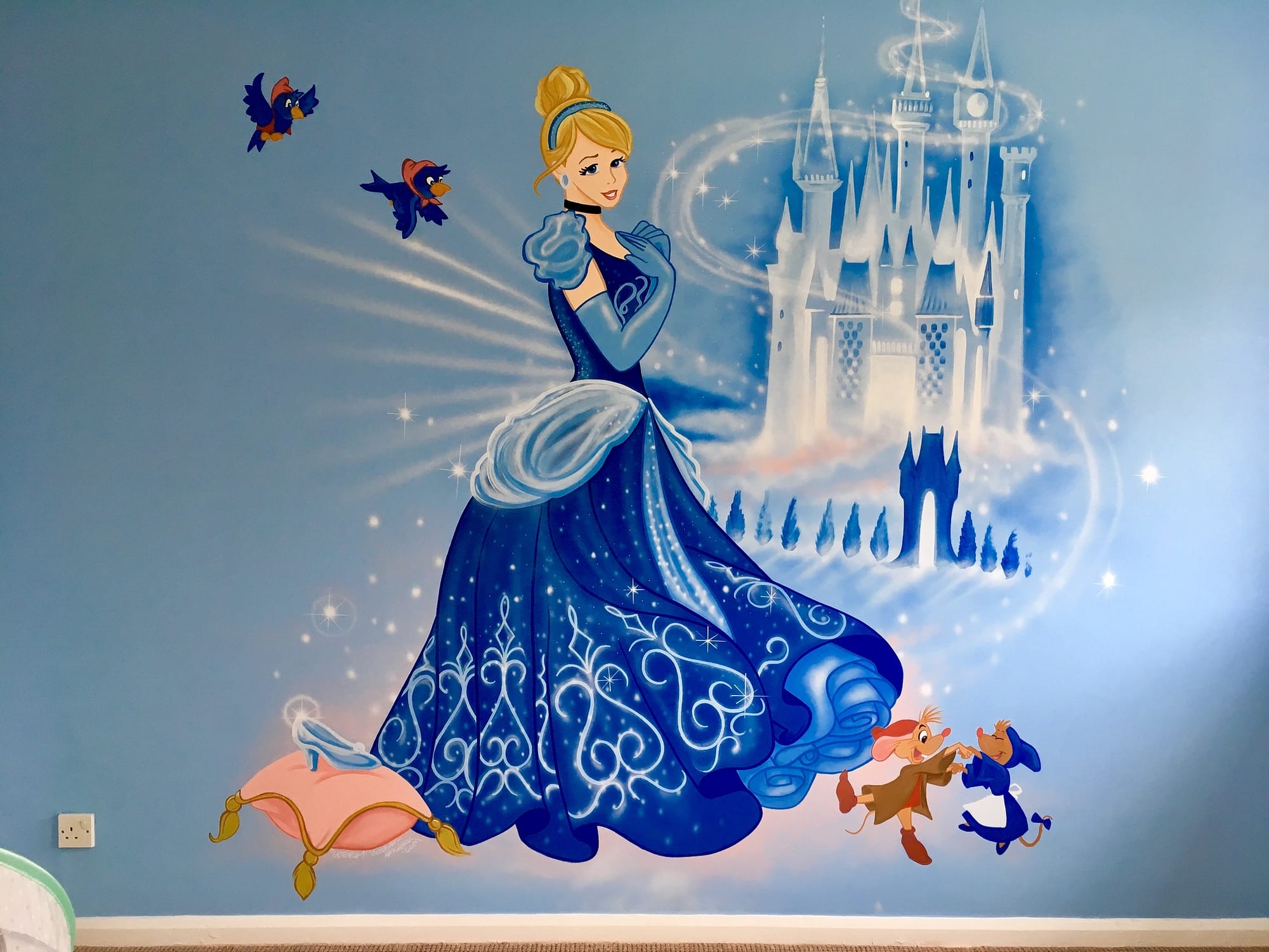 Disney Princess, Disney Princess Mural,